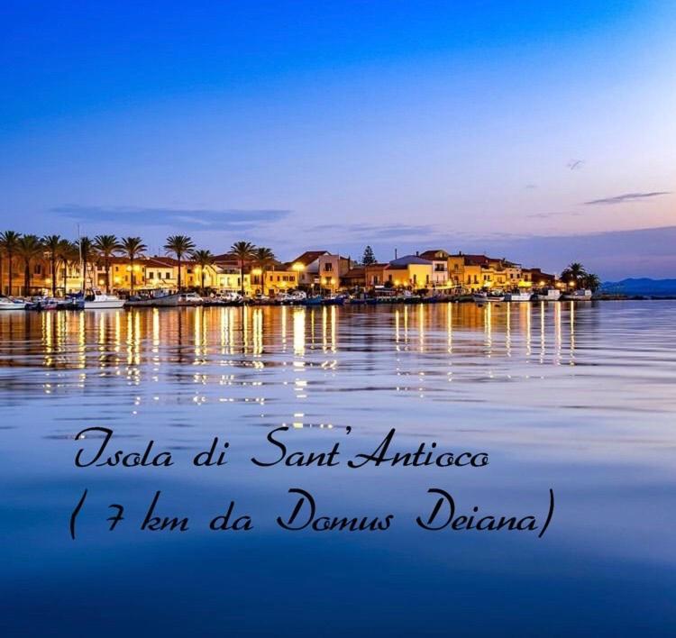 Domus Deiana Case Vacanza San Giovanni Suèrgiu Exteriör bild
